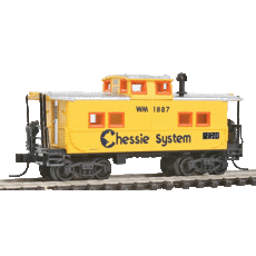 N NE-Style Center Cupola Caboose Chessie System/Western Maryland